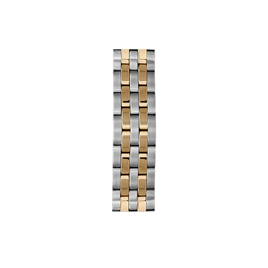Edelstahl Uhrenarmband, 2-tone